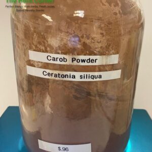 carob powder (ceratonia siliqua) .96