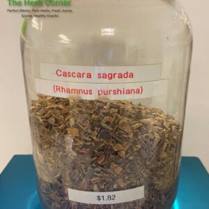cascara sagrada (rhamnus purshiana) 1.82