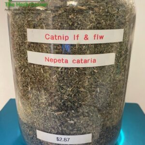 catnip leaf and flower (nepeta cataria) 2.87