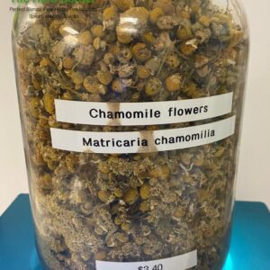 chamomile flowers (matricaria chamomilia) 3.40