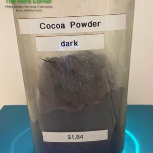 cocoa powder (dark) 1.84