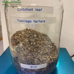 coltsfoot leaf (tussilago farfara) 2.42