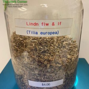 lindn flower and leaf (tilia europea) 4.06