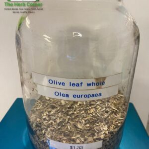 olive leaf whole (olea europaea) 1.33