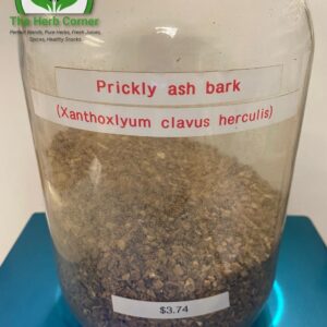 prickly ash bark (xanthoxlyum clavus herculis) 3.74