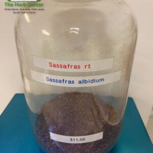 sassafras root (sassafras albidium) 11.68