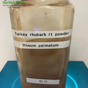 turkey rhubarb root powder (rheum palmatum) 5.10