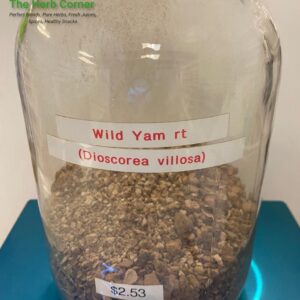 wild yam root (dioscorea villosa) 2.53