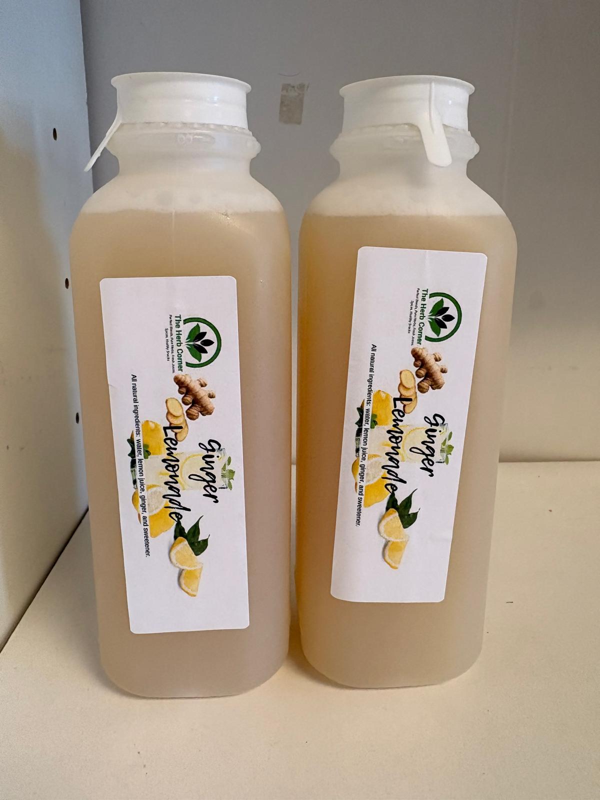 ginger lemonade drink ginger lemonade drink