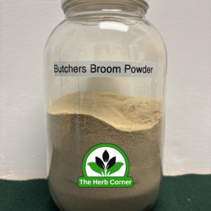 butchers broom powder