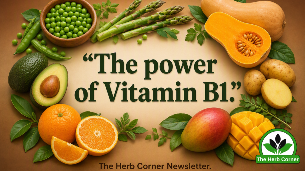 The importance of Vitamin B1 newsletter featured images vitamin b1